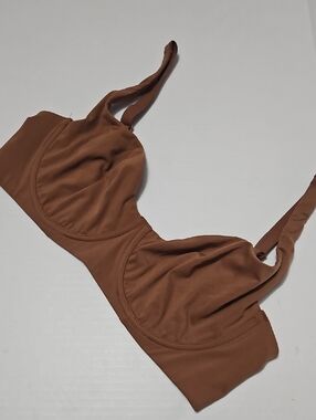 She Curve Brown Underwire Lined Seamless Bra Size 38E